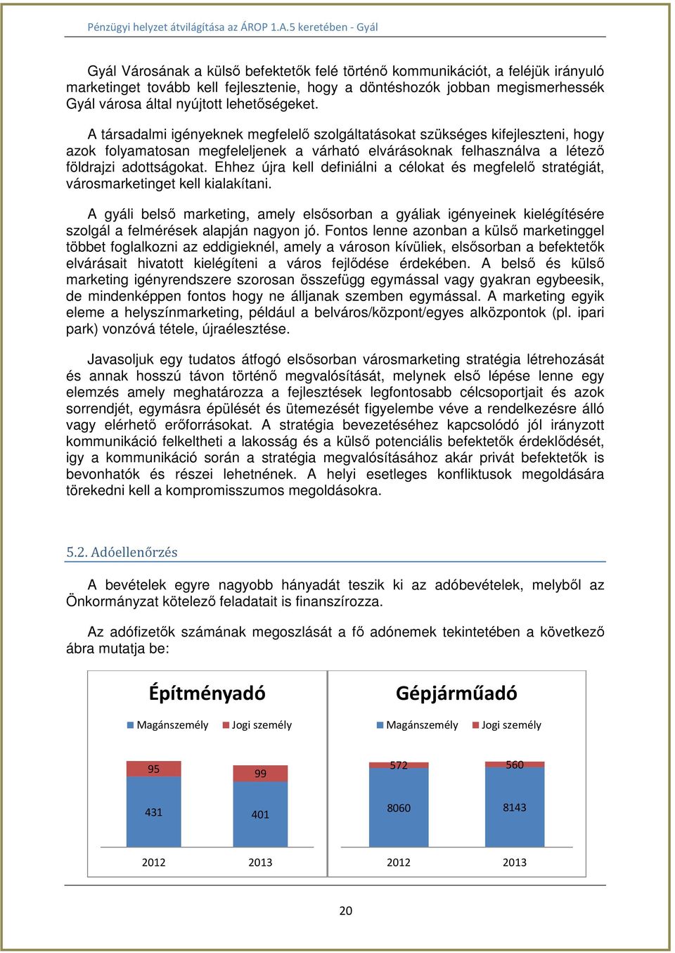 Ehhez újra kell definiálni a célokat és megfelelő stratégiát, városmarketinget kell kialakítani.