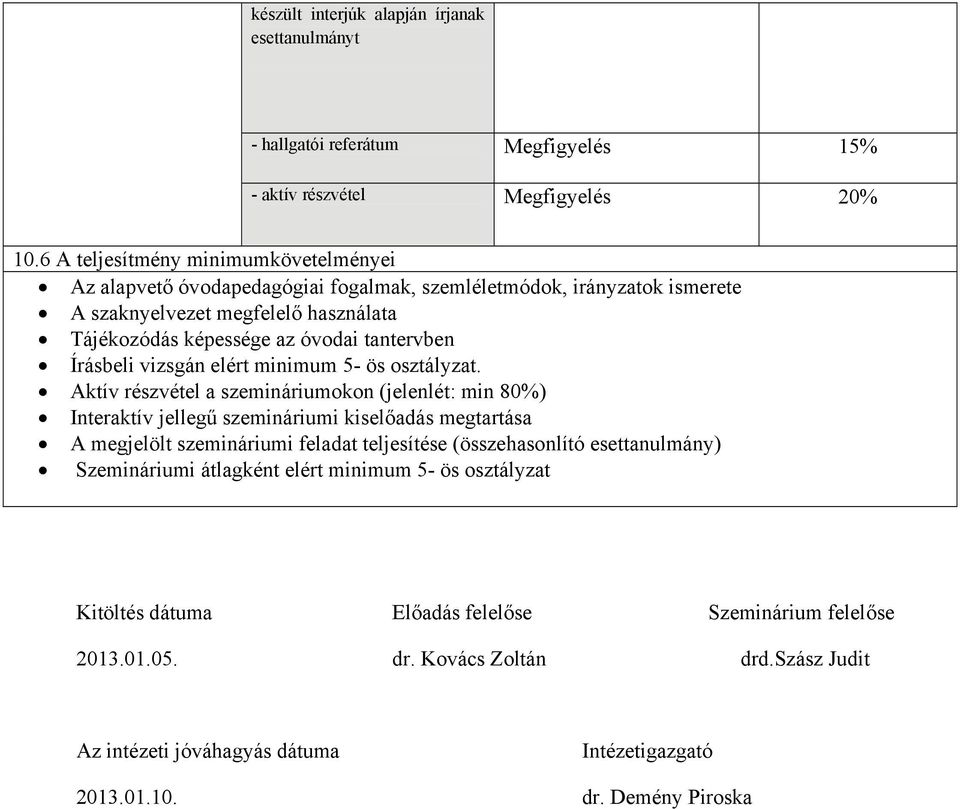 Írásbeli vizsgán elért minimum 5- ös osztályzat.