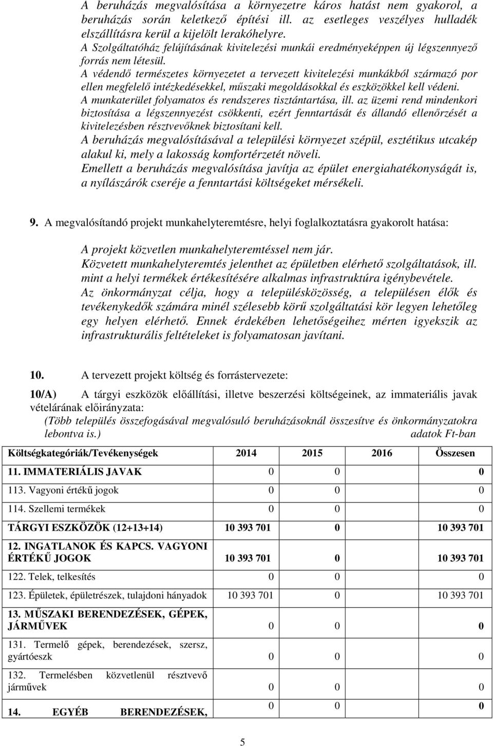 A védendő természetes környezetet a tervezett kivitelezési munkákból származó por ellen megfelelő intézkedésekkel, műszaki megoldásokkal és eszközökkel kell védeni.