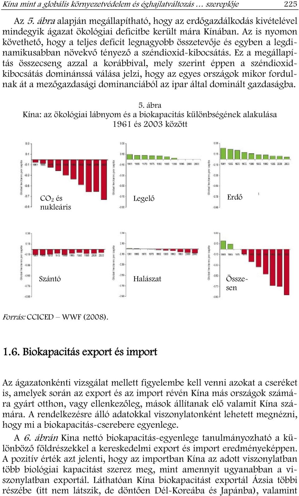 Az is nyomon követhet, hogy a teljes deficit legnagyobb összetev je és egyben a legdinamikusabban növekv tényez a széndioxid-kibocsátás.