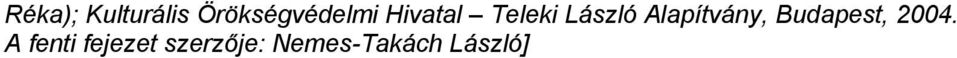 Alapítvány, Budapest, 2004.