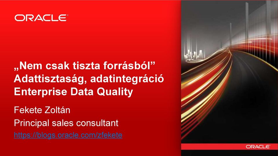 Principal sales consultant https://blogs.oracle.