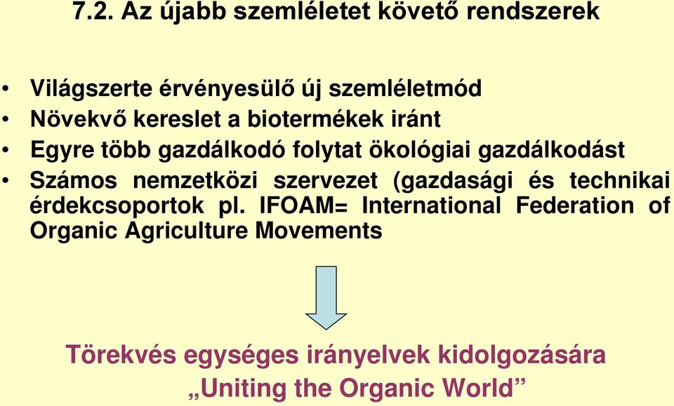 nemzetközi szervezet (gazdasági és technikai érdekcsoportok pl.