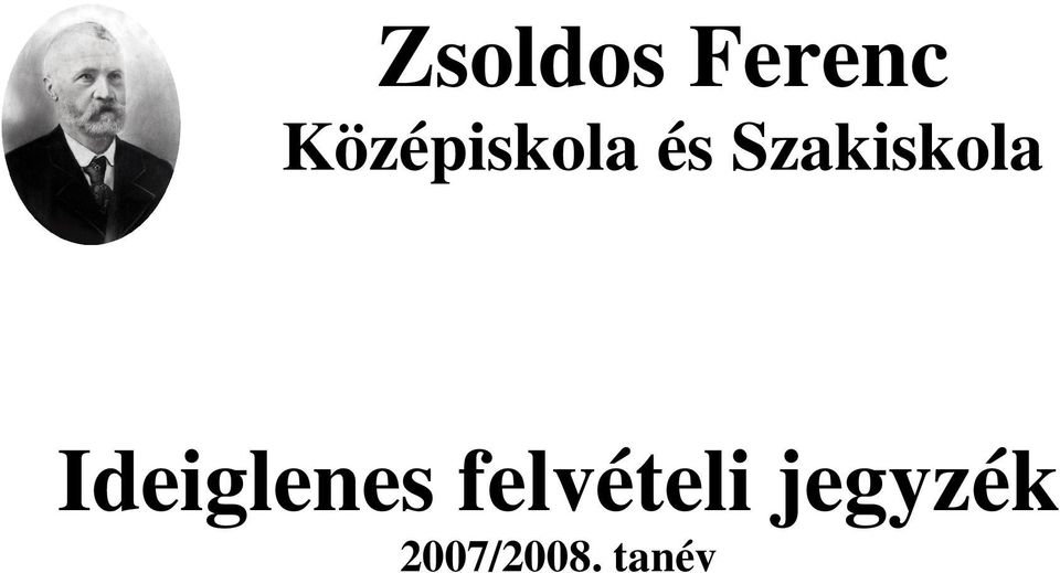 Szakiskola Ideiglenes