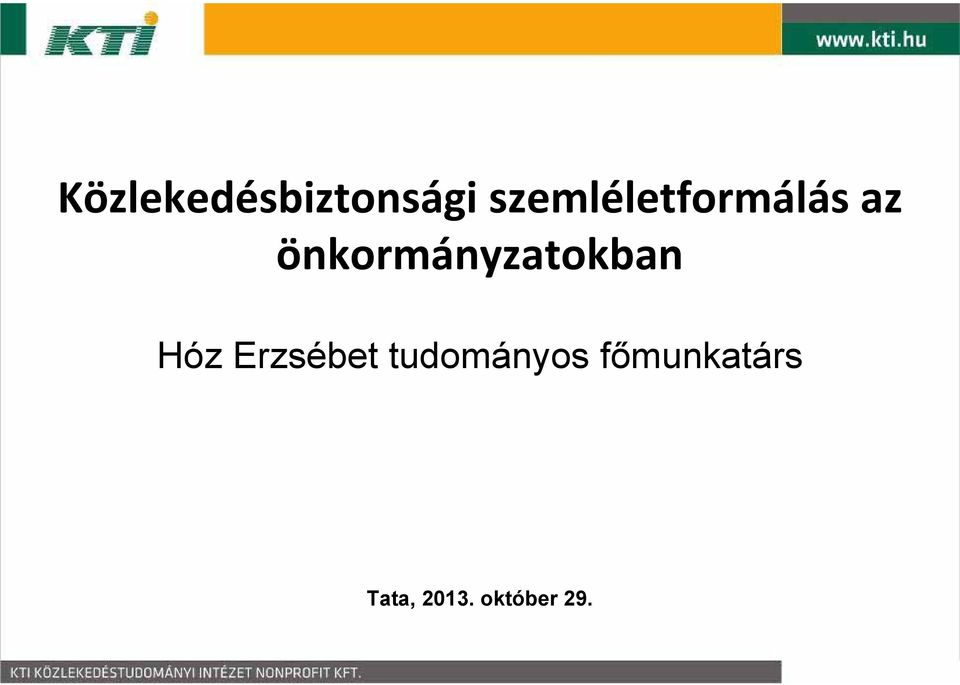 önkormányzatokban Hóz