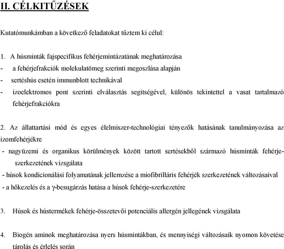 elválasztás segítségével, különös tekintettel a vasat tartalmazó fehérjefrakciókra 2.