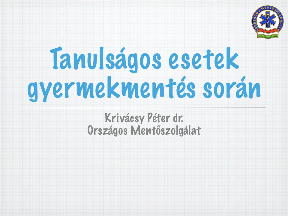 Krivácsy Péter dr.