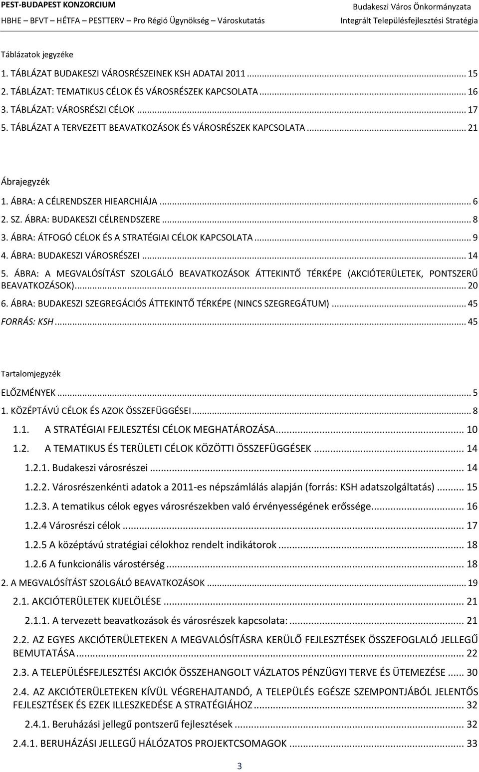 ÁBRA: ÁTFOGÓ CÉLOK ÉS A STRATÉGIAI CÉLOK KAPCSOLATA... 9 4. ÁBRA: BUDAKESZI VÁROSRÉSZEI... 14 5.