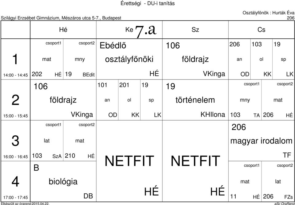 a 06 06 földrajz :00 - :5 0 dit Vinga L