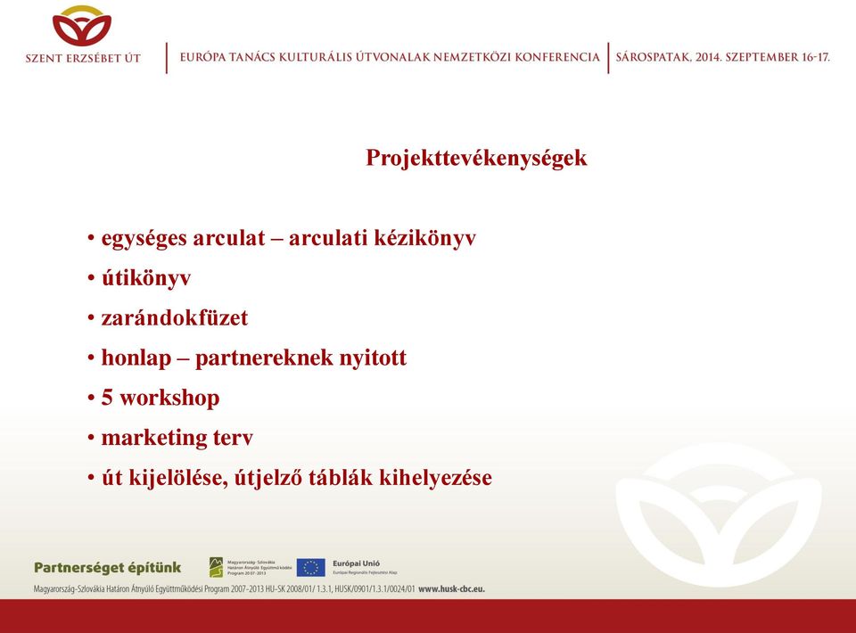 honlap partnereknek nyitott 5 workshop