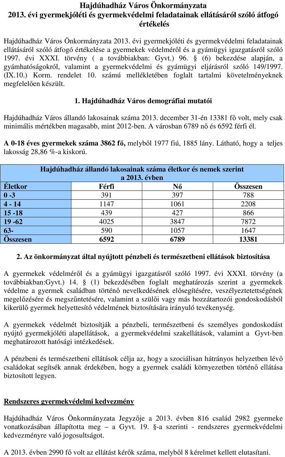 (6) bekezdése alapján, a gyámhatóságokról, valamint a gyermekvédelmi és gyámügyi eljárásról szóló 149/1997. (IX.10.) Korm. rendelet 10.