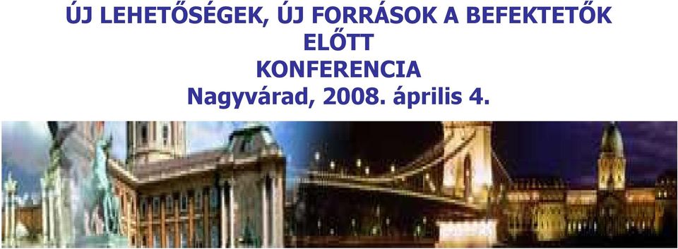 ELŐTT KONFERENCIA