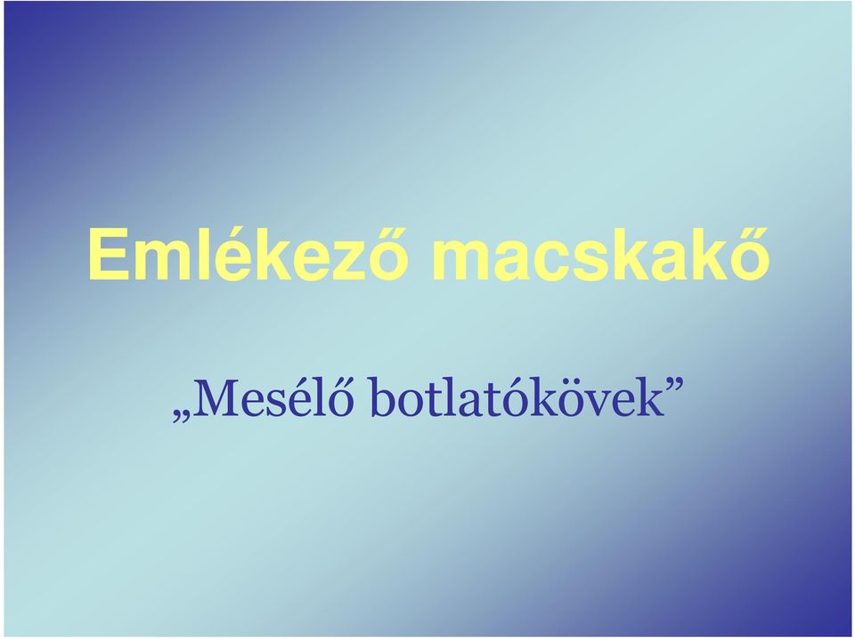 Mesélő