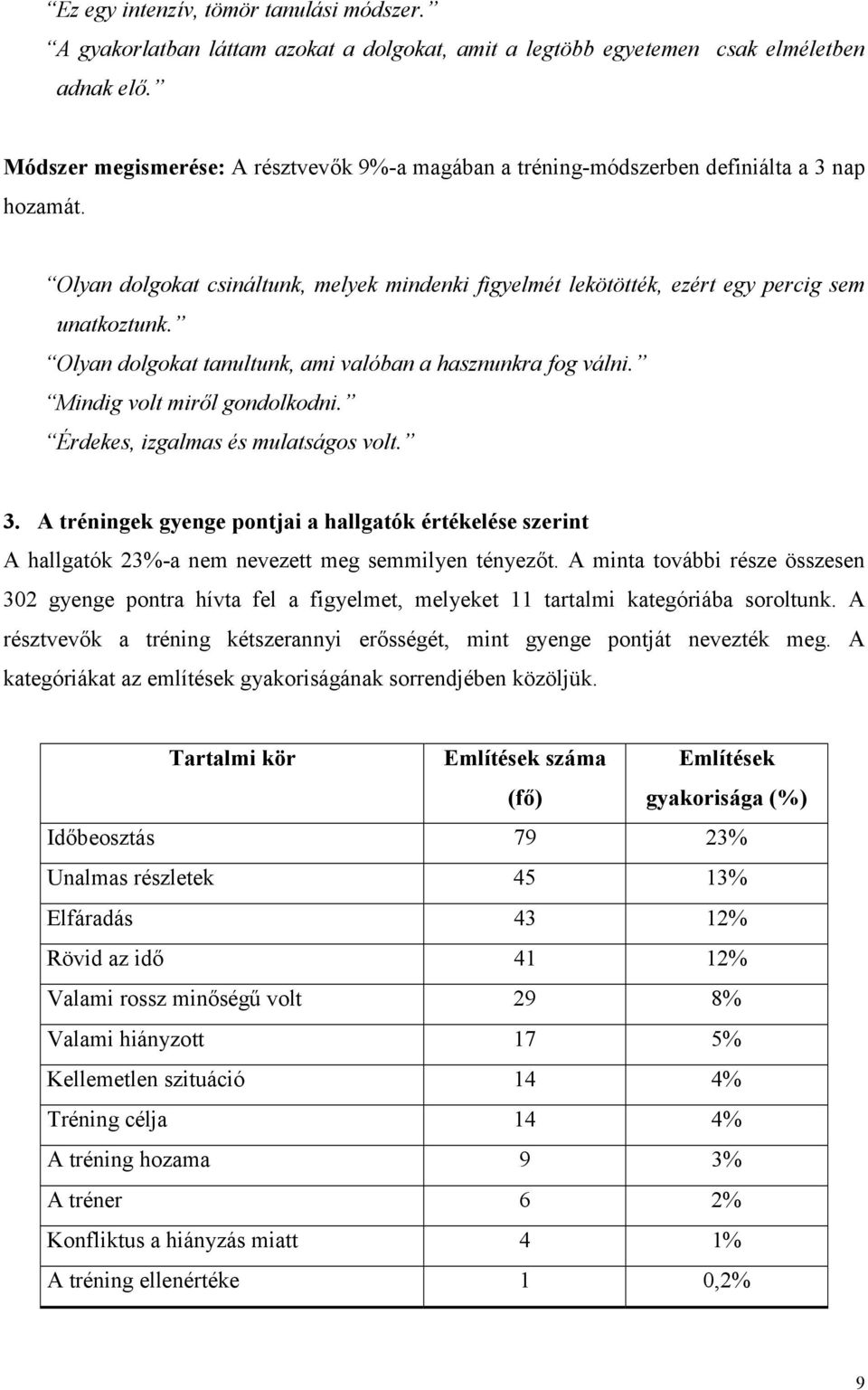 Olyan dolgokat tanultunk, ami valóban a hasznunkra fog válni. Mindig volt miről gondolkodni. Érdekes, izgalmas és mulatságos volt. 3.