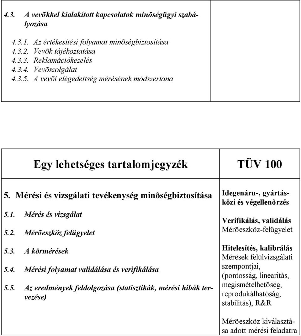 A körmérések 5.