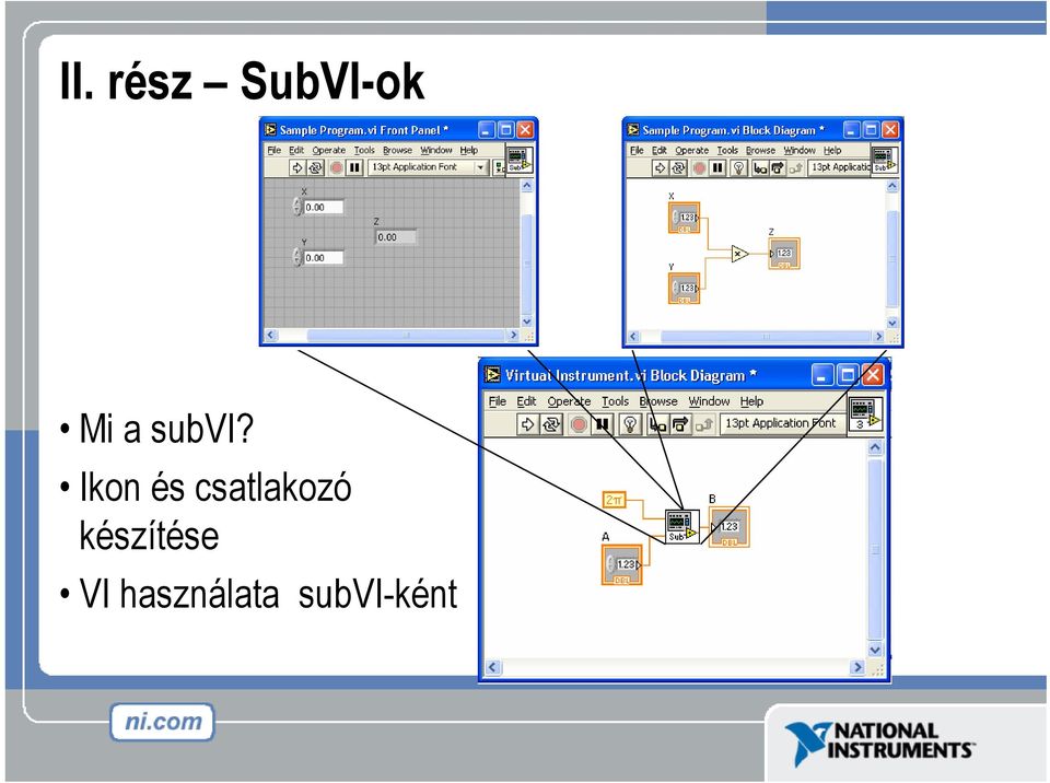 Ikon és csatlakozó