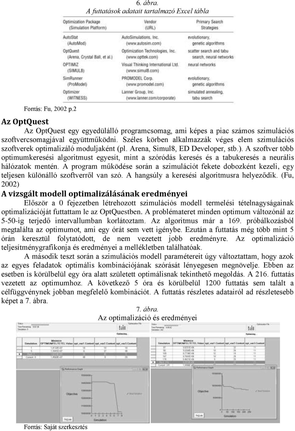 A szoftver több optimumkeresési algoritmust egyesít, mint a szóródás keresés és a tabukeresés a neurális hálózatok mentén.