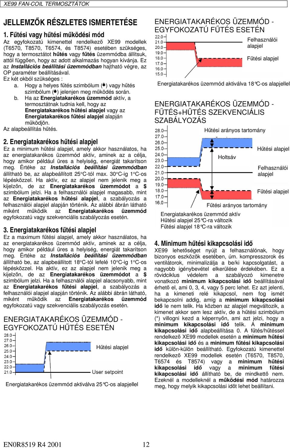 függően, hogy az adott alkalmazás hogyan kívánja. Ez az Installációs beállítási üzemmódban hajtható végre, az OP paraméter beállításával. Ez két okból szükséges : a.