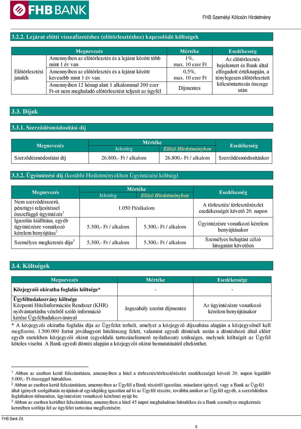 10 ezer Ft bejelentett és Bank által Amennyiben az előtörlesztés és a lejárat között 0,5%, elfogadott értéknapján, a kevesebb mint 1 év van. max.