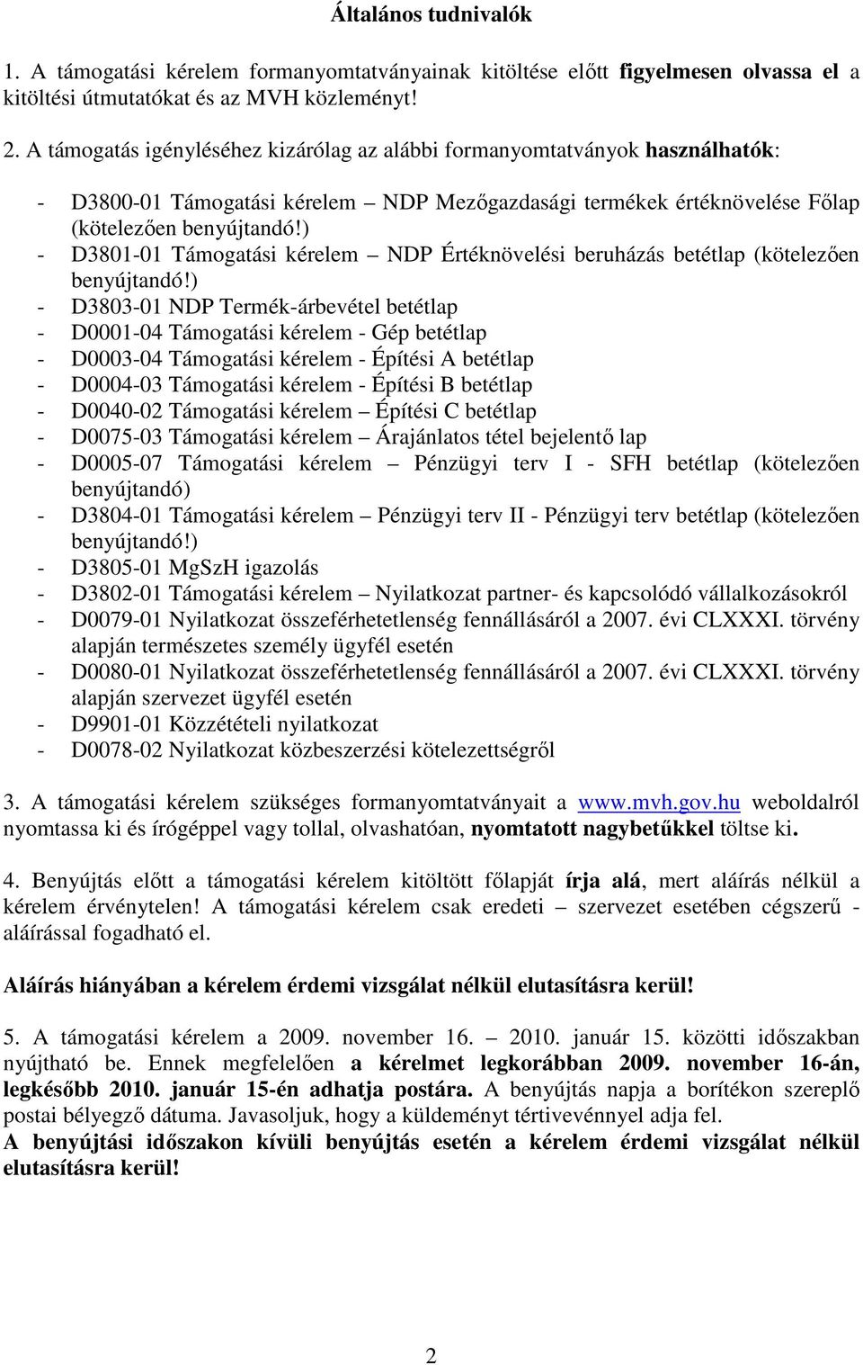 ) - D3801-01 Támogatási kérelem NDP Értéknövelési beruházás betétlap (kötelezően benyújtandó!