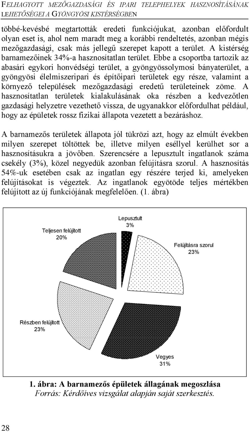 Ebbe a csoportba tartozik az abasári egykori honvédségi terület, a gyöngyössolymosi bányaterület, a gyöngyösi élelmiszeripari és építőipari területek egy része, valamint a környező települések