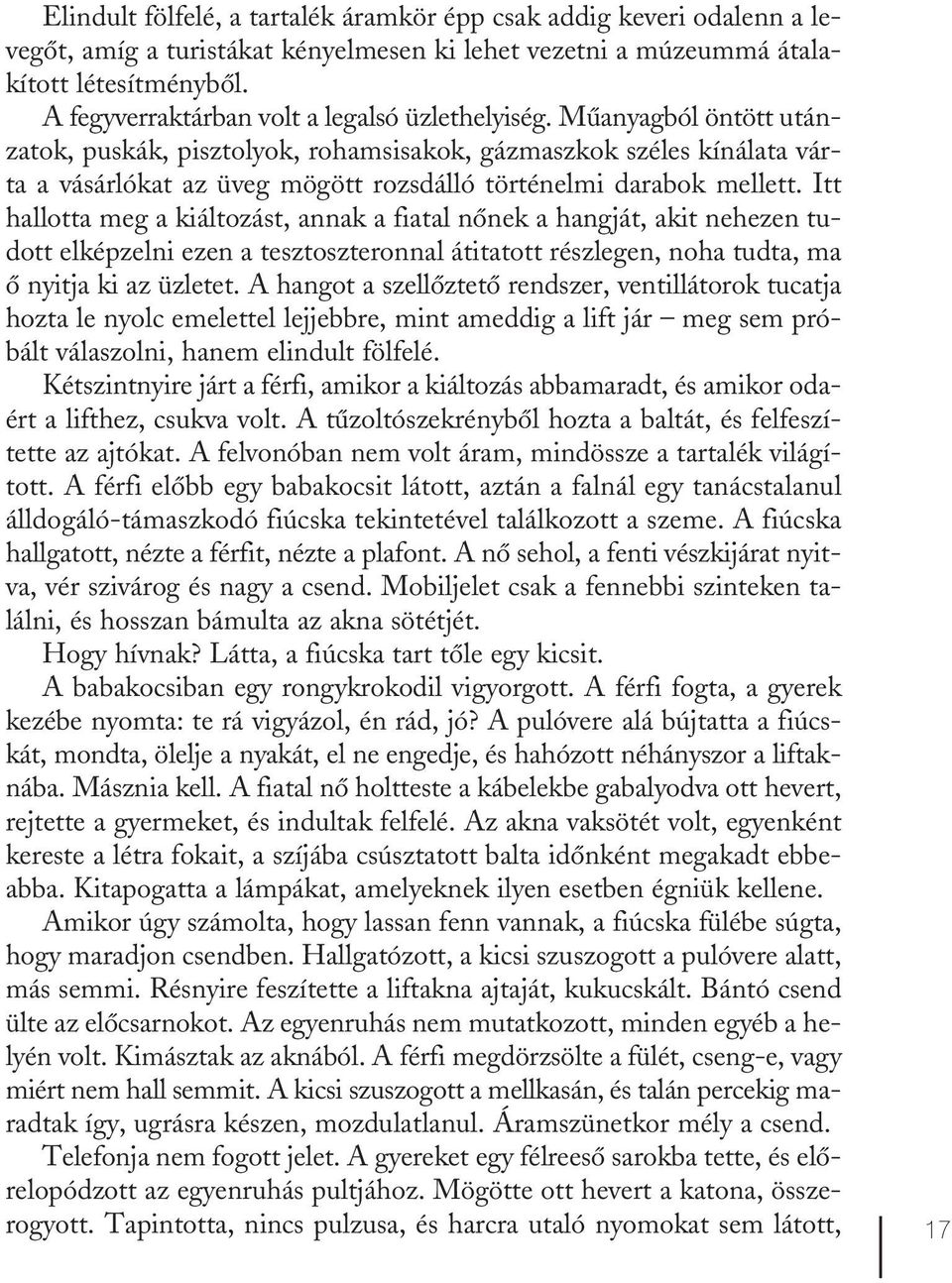 Műanyagból öntött utánzatok, puskák, pisztolyok, rohamsisakok, gázmaszkok széles kínálata várta a vásárlókat az üveg mögött rozsdálló történelmi darabok mellett.