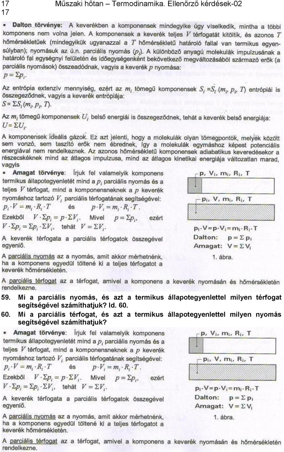 térfogat segítségével számíthatjuk? ld. 60.