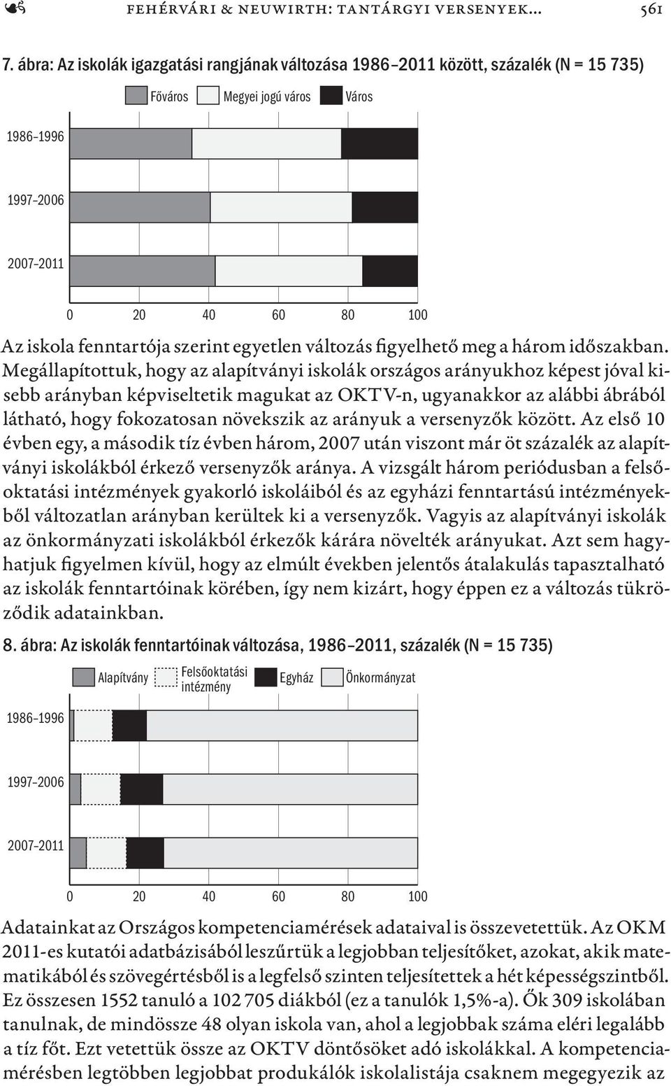 változás figyelhető meg a három időszakban.