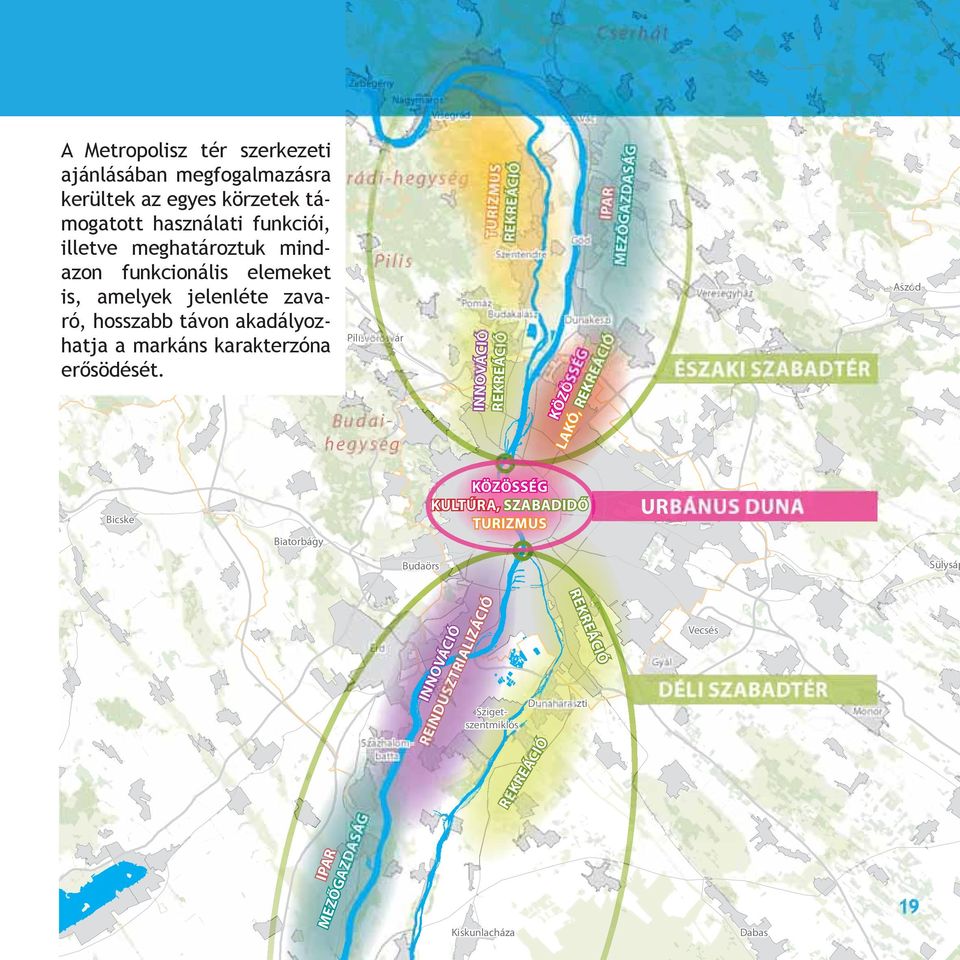 Dunakeszi LAK KÖZÖ Ó, R SSÉ EKR G EÁC IÓ INNOVÁCIÓ REKREÁCIÓ Bu daig he KÖZÖSSÉG KULTÚRA, SZABADIDŐ TURIZMUS Bicske Aszód Veresegyház Pomáz Budakalász UR Biatorbágy Sülysáp