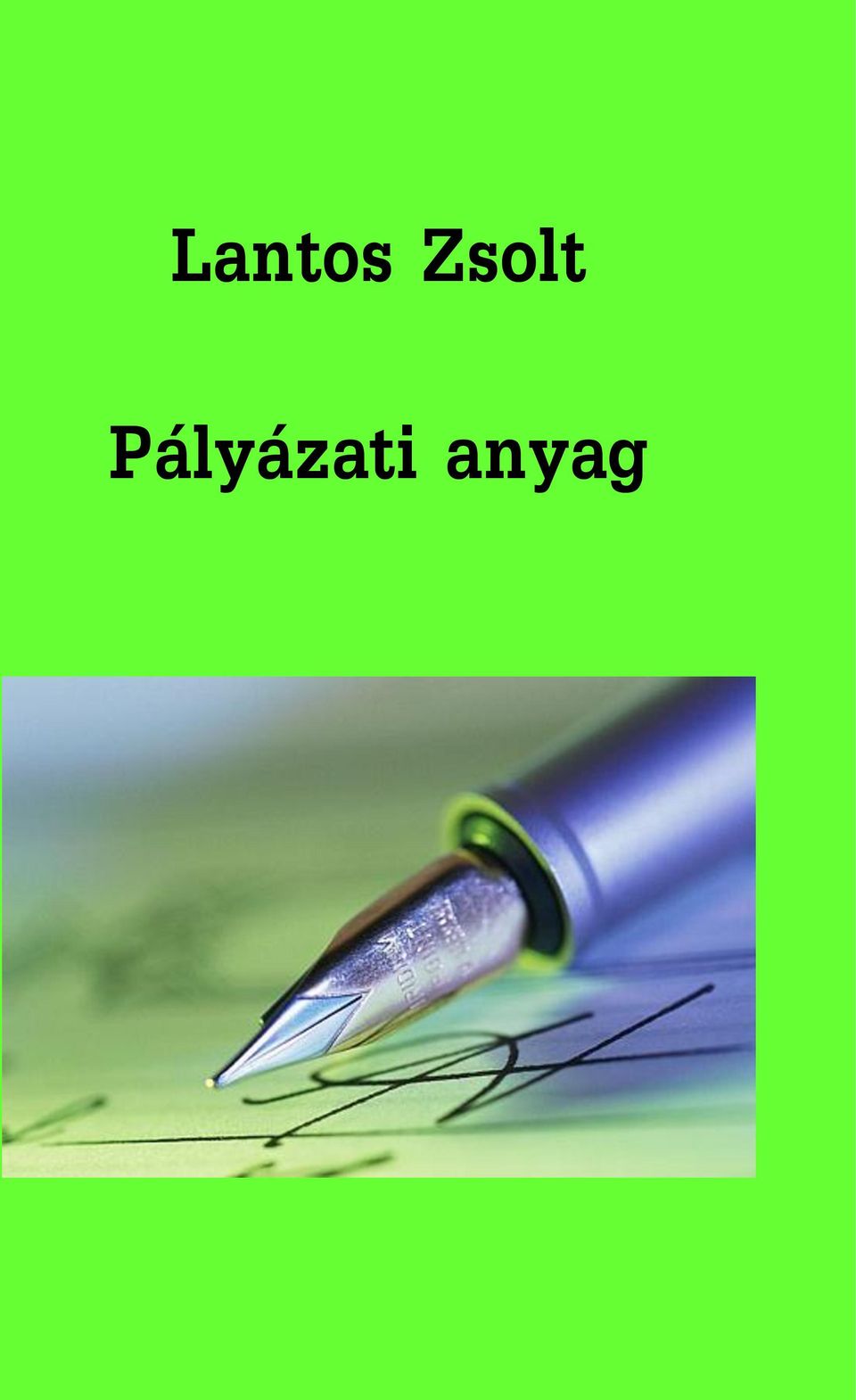 Pályázati