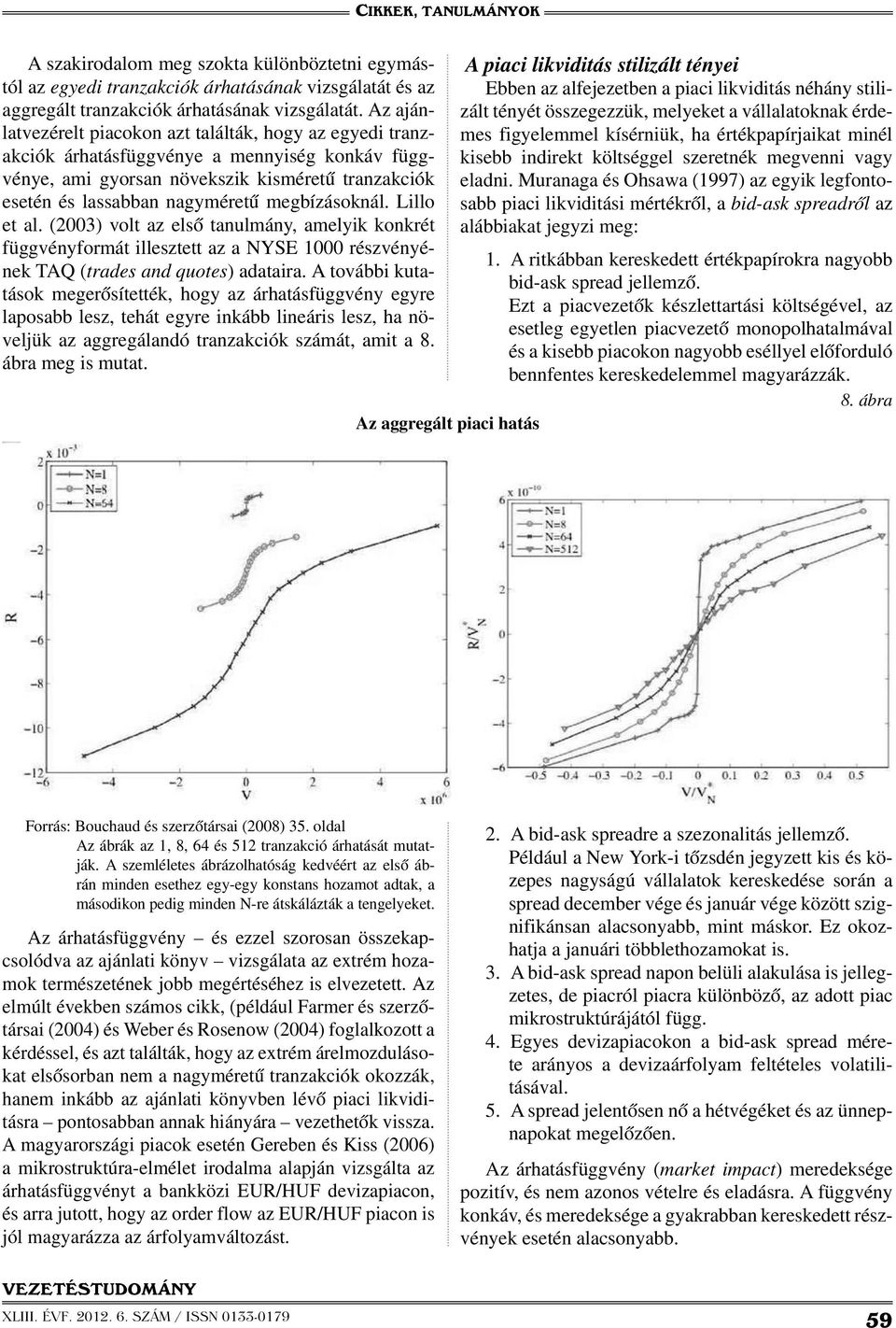 megbízásoknál. Lillo et al. (2003) volt az első tanulmány, amelyik konkrét függvényformát illesztett az a NYSE 1000 részvényének TAQ (trades and quotes) adataira.