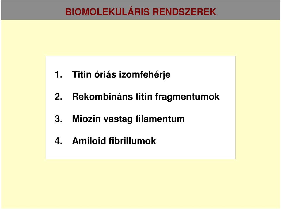 Rekombináns titin fragmentumok 3.