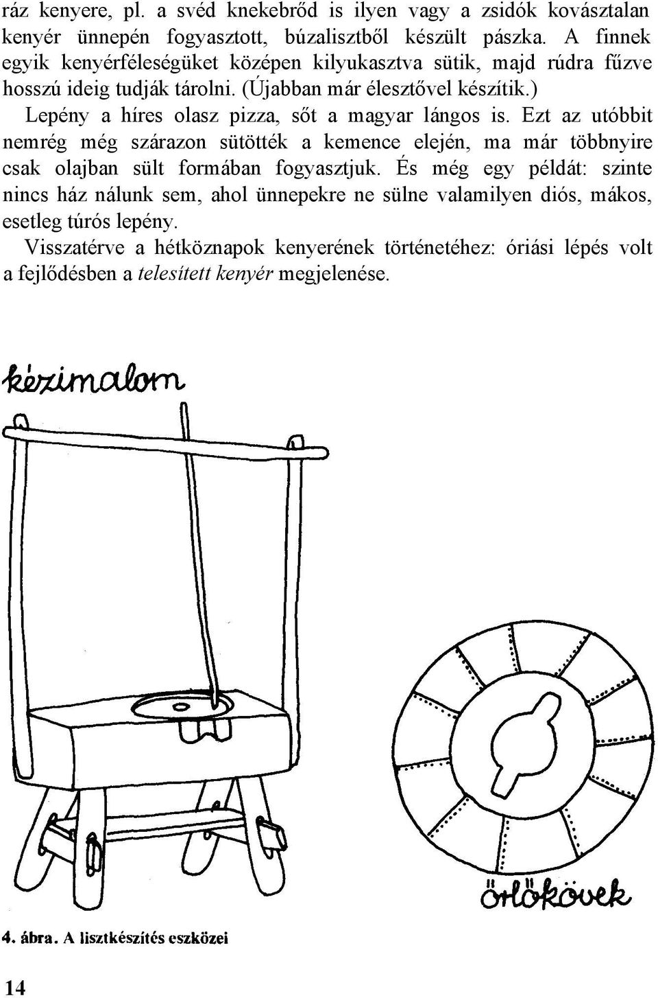 ) Lepény a híres olasz pizza, sőt a magyar lángos is.