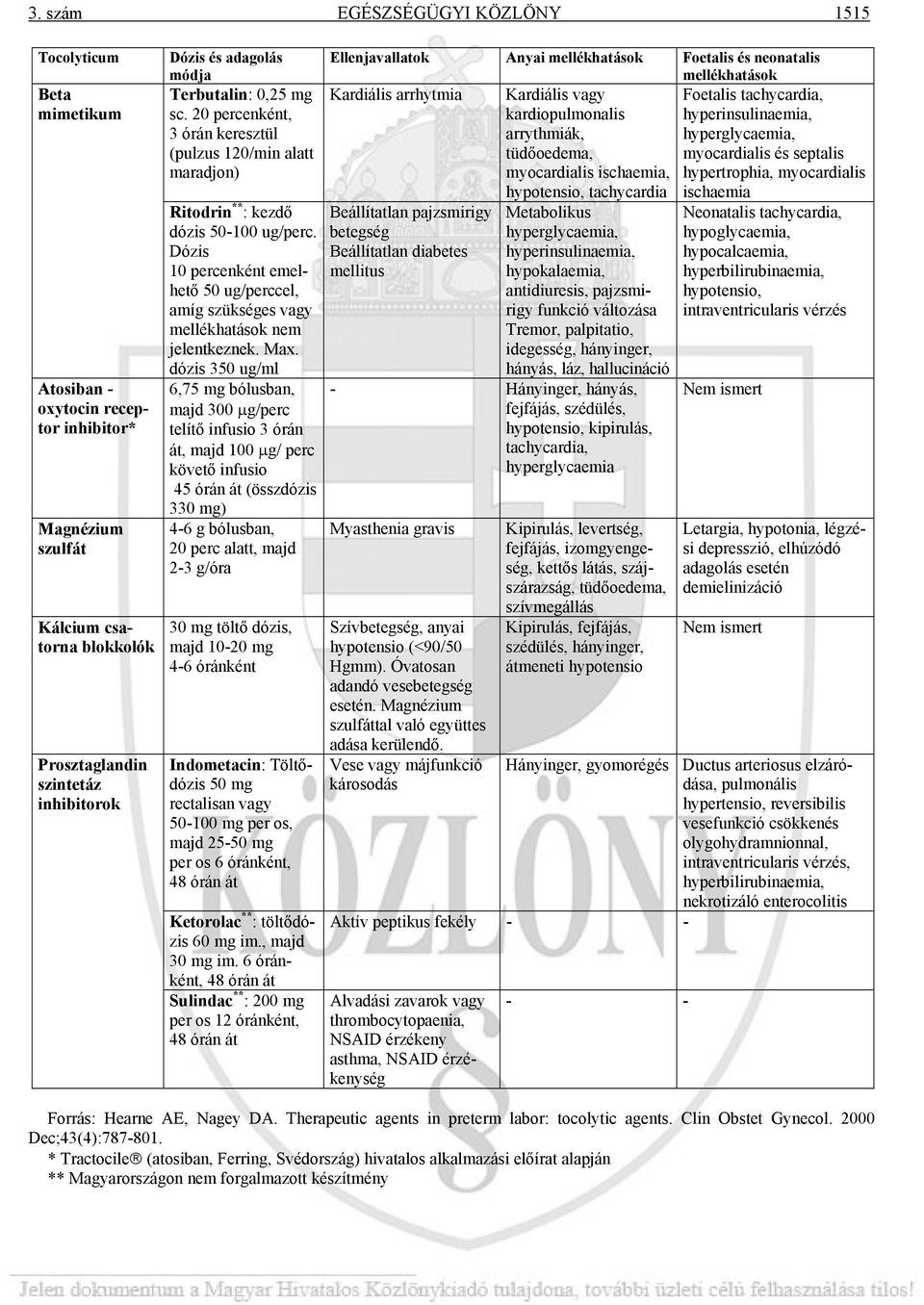 Dózis 10 percenként emelhető 50 ug/perccel, amíg szükséges vagy mellékhatások nem jelentkeznek. Max.