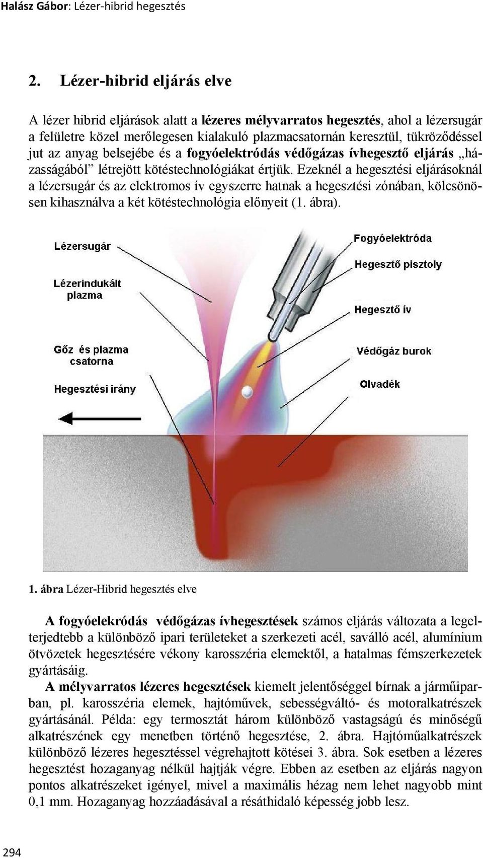 anyag belsejébe és a fogyóelektródás védőgázas ívhegesztő eljárás házasságából létrejött kötéstechnológiákat értjük.