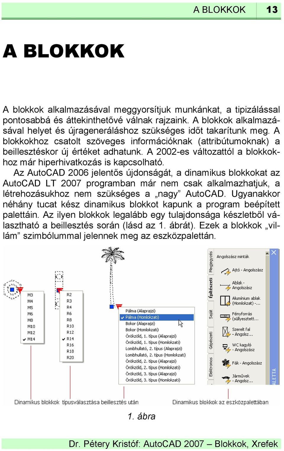 A 2002-es változattól a blokkokhoz már hiperhivatkozás is kapcsolható.