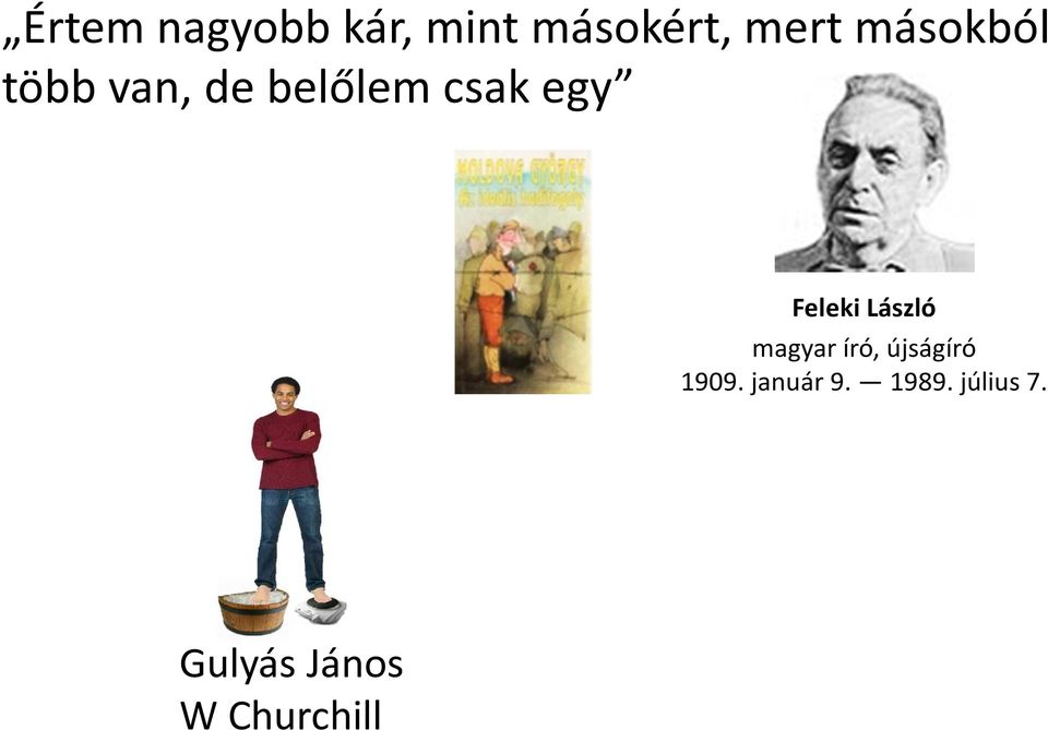 Feleki László magyar író, újságíró 1909.