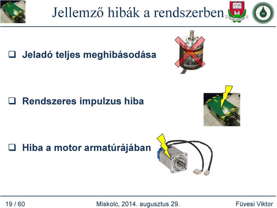 impulzus hiba Hiba a motor