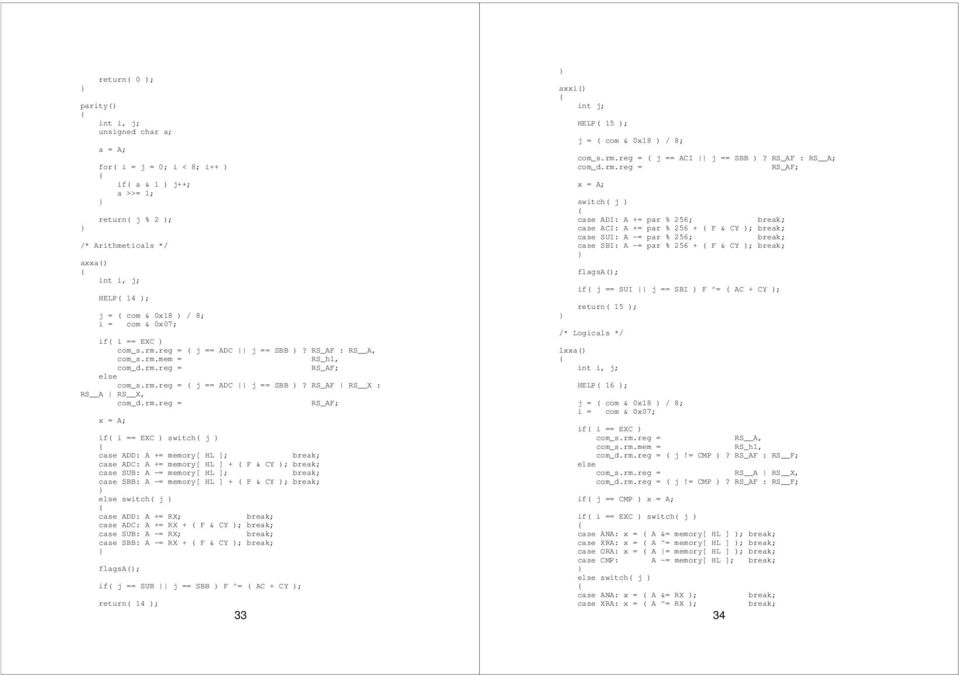 reg = ( j == ADC j == SBB )? RS_AF : RS A com_s.rm.