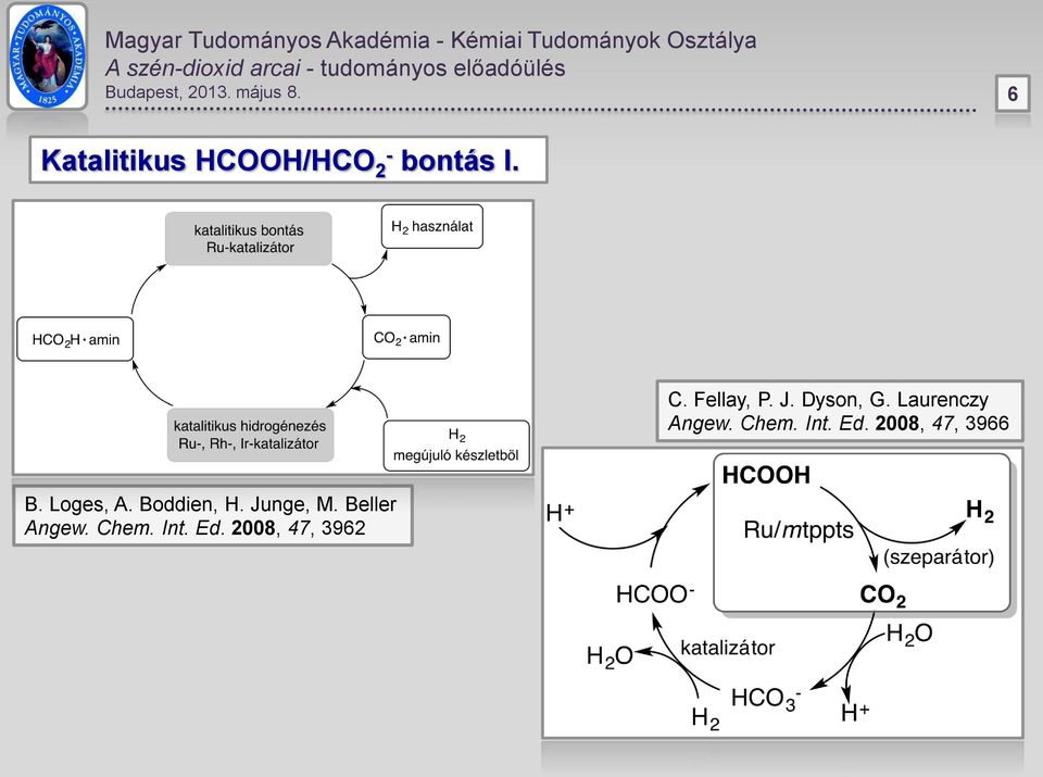 Dyson, G. Laurenczy Angew. Chem. Int. Ed.