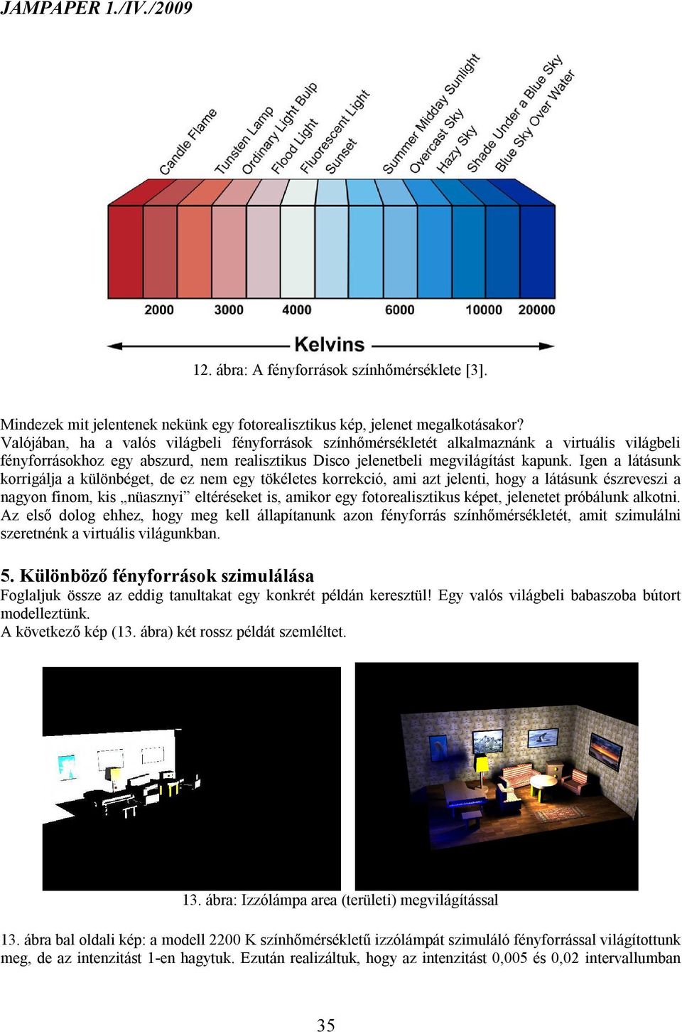 Igen a látásunk korrigálja a különbéget, de ez nem egy tökéletes korrekció, ami azt jelenti, hogy a látásunk észreveszi a nagyon finom, kis nüasznyi eltéréseket is, amikor egy fotorealisztikus képet,