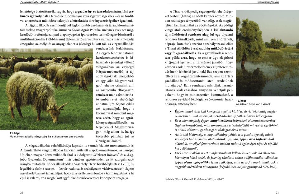 A tájgazdálkodás szempontjából legfontosabb gazdaság- és társadalomirányítási eszköz az agrárpolitika, immár a Közös Agrár Politika, melynek évek óta megkezdődött reformja az ipari alapanyagokat