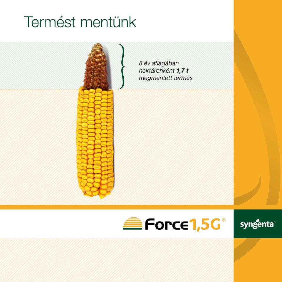 hektáronként 1,7 t