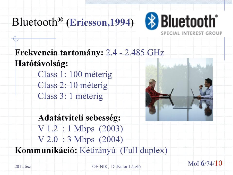 Class 3: 1 méterig Adatátviteli sebesség: V 1.