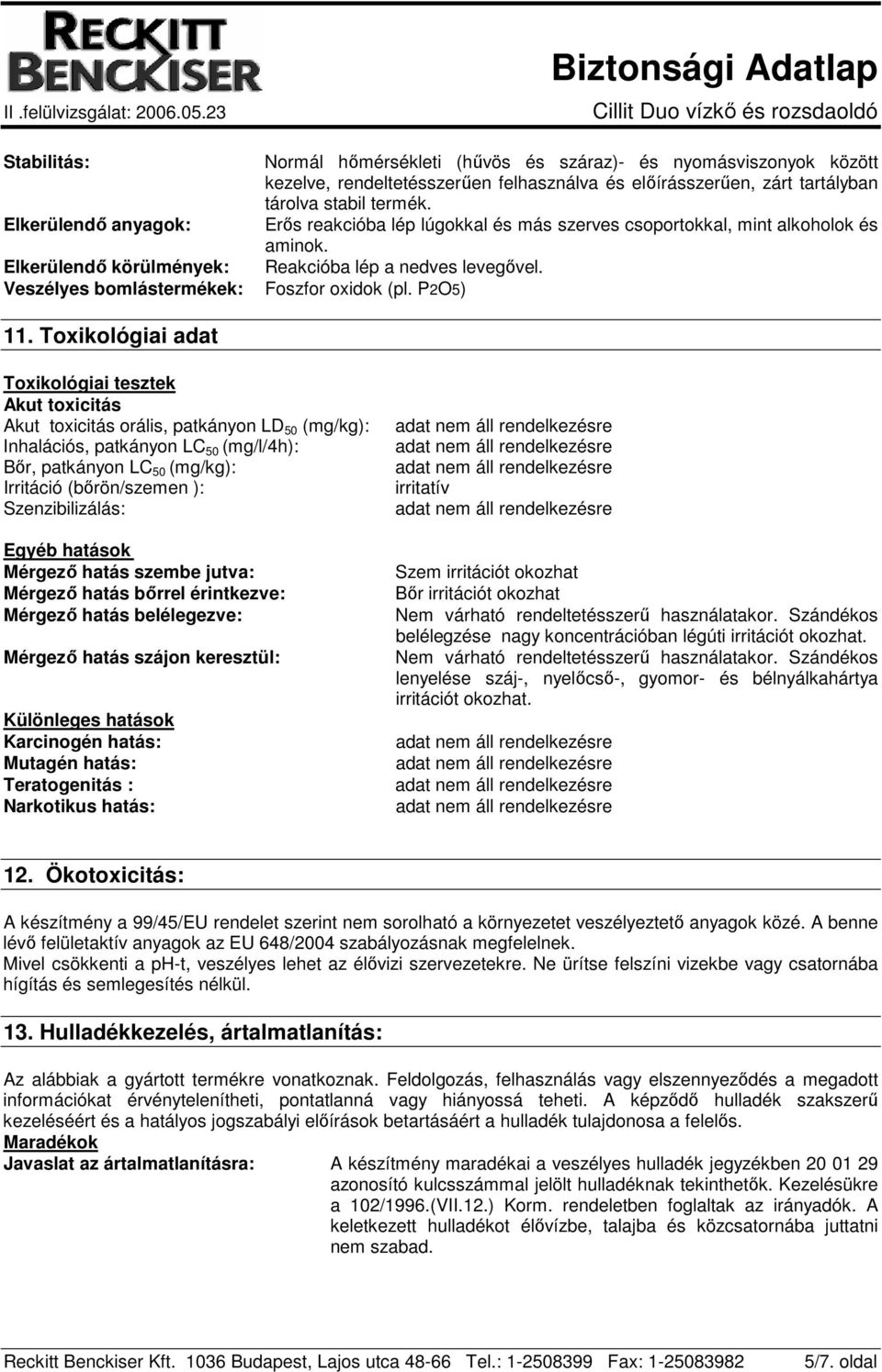 P2O5) 11.