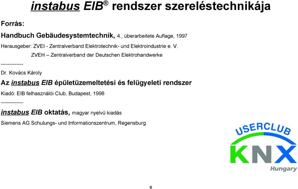 ZVEH Zentralverband der Deutschen Elektrohandwerke ------------Dr.