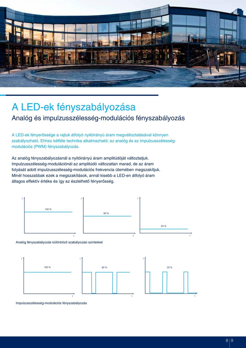 mpulzusszélesség-modulációnál az ampliúdó válozalan marad, de az áram folyásá ado impulzusszélesség-modulációs frekvencia üemében megszakíjuk.