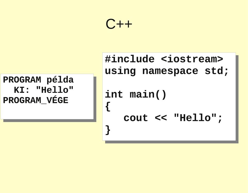 <iostream> using namespace