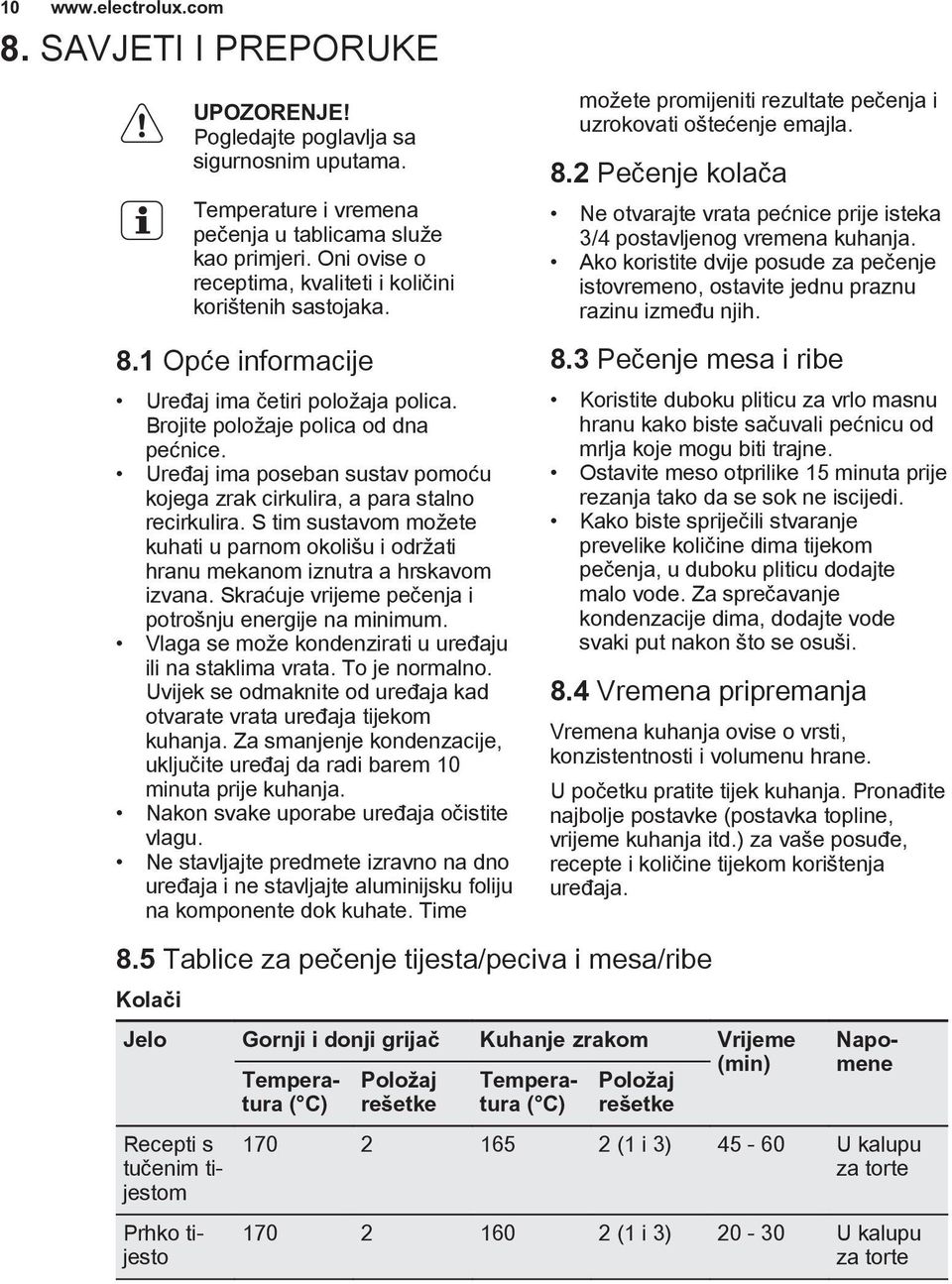 Uređaj ima poseban sustav pomoću kojega zrak cirkulira, a para stalno recirkulira. S tim sustavom možete kuhati u parnom okolišu i održati hranu mekanom iznutra a hrskavom izvana.