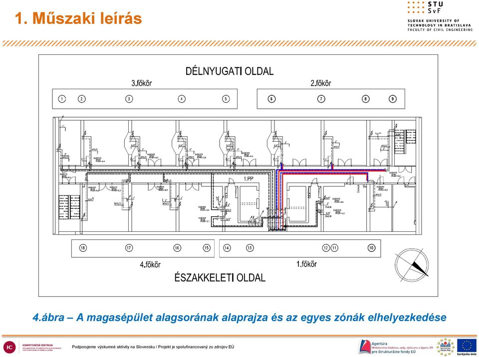 alagsorának alaprajza